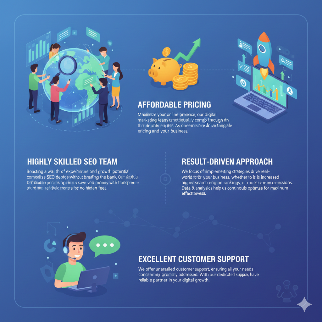 Highly Skilled SEO Team